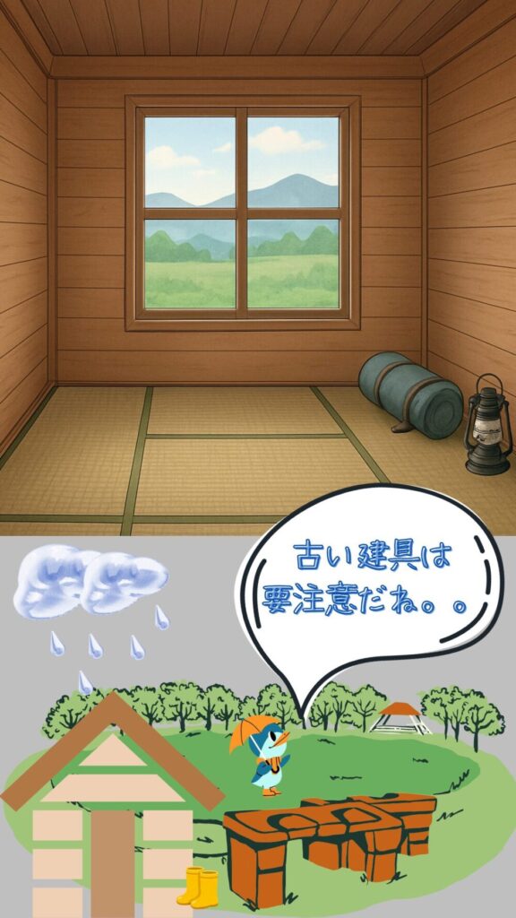 バンガローのイラスト