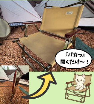 ちううのチェアにちううネコ